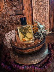 Völva Sight ~ Oil of Divination ~ Seeress ~ Seidr Oil ~ Anointing Oil ~ Flying Oil //  Large 2.4 oz Bottle