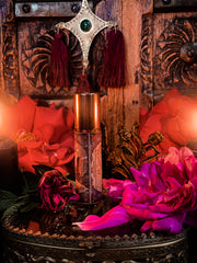 Rose Priestess Ritual Perfume Oil • Rose Lineage Perfume • A Sacred Aromatic Exaltation to the Rose Veiled Priestess • Rare Rose Oils