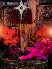 Rose Priestess Ritual Perfume Oil • Rose Lineage Perfume • A Sacred Aromatic Exaltation to the Rose Veiled Priestess • Rare Rose Oils