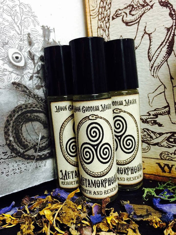 Metamorphosis Oil~Rebirth and Renewal~ Awakening Oil~ Life, Death and Rebirth~ Spiritual Rebirth~ - Moon Goddess Magick Apothecary