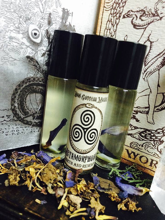 Metamorphosis Oil~Rebirth and Renewal~ Awakening Oil~ Life, Death and Rebirth~ Spiritual Rebirth~ - Moon Goddess Magick Apothecary