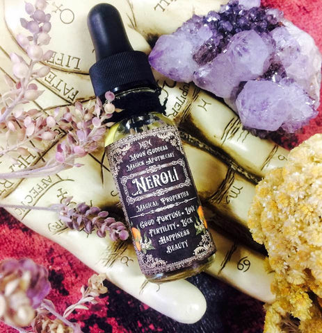 Neroli Essential Oil~ Love, Attraction, Lust, Luck and Good Fortune 1/2 oz bottle - Moon Goddess Magick Apothecary 