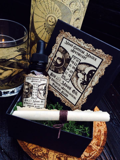 Your very Own Scent~ Sun, Moon and Ascendant Perfume Oil~ Based off of your Sun, Moon, and Rising Sign~ Astrological Perfume Oil~ Exclusive to Moon Goddess Magick~ - Moon Goddess Magick Apothecary