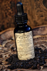 Elderberry Tincture~ Organic Herbal Extract~ Immune Boosting~ Cold and Flu Folk Remedy~ Elderberry Magick~ 1oz Drpper Bottle - Moon Goddess Magick Apothecary