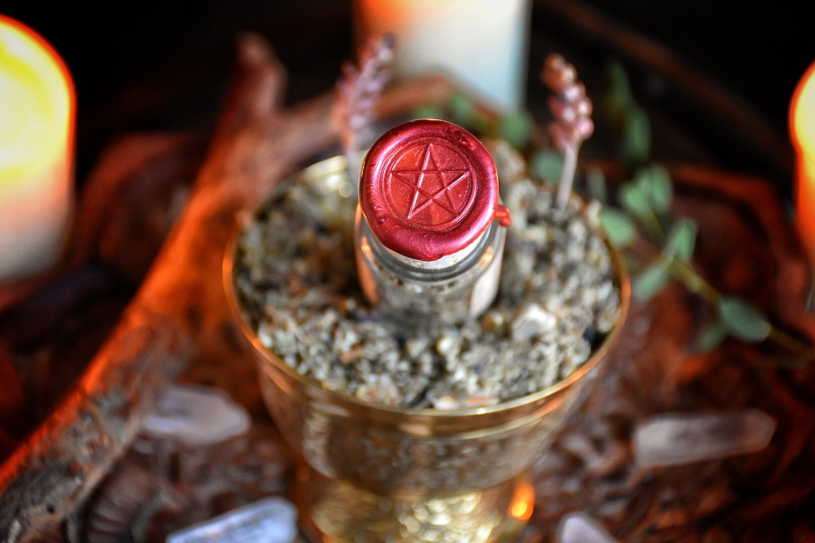 Realm of Spirit /// Loose Botanical Incense /// Spirit Invocation /// 1oz /// Pierce the Veil - Moon Goddess Magick Apothecary