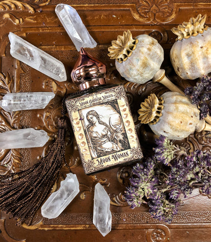 Moon Woman ~ Signature Perfume to Moon Goddess Magick Apothecary~ Perfume for the Mysterious Witch Woman ~ Moon Magick ~ - Moon Goddess Magick Apothecary 