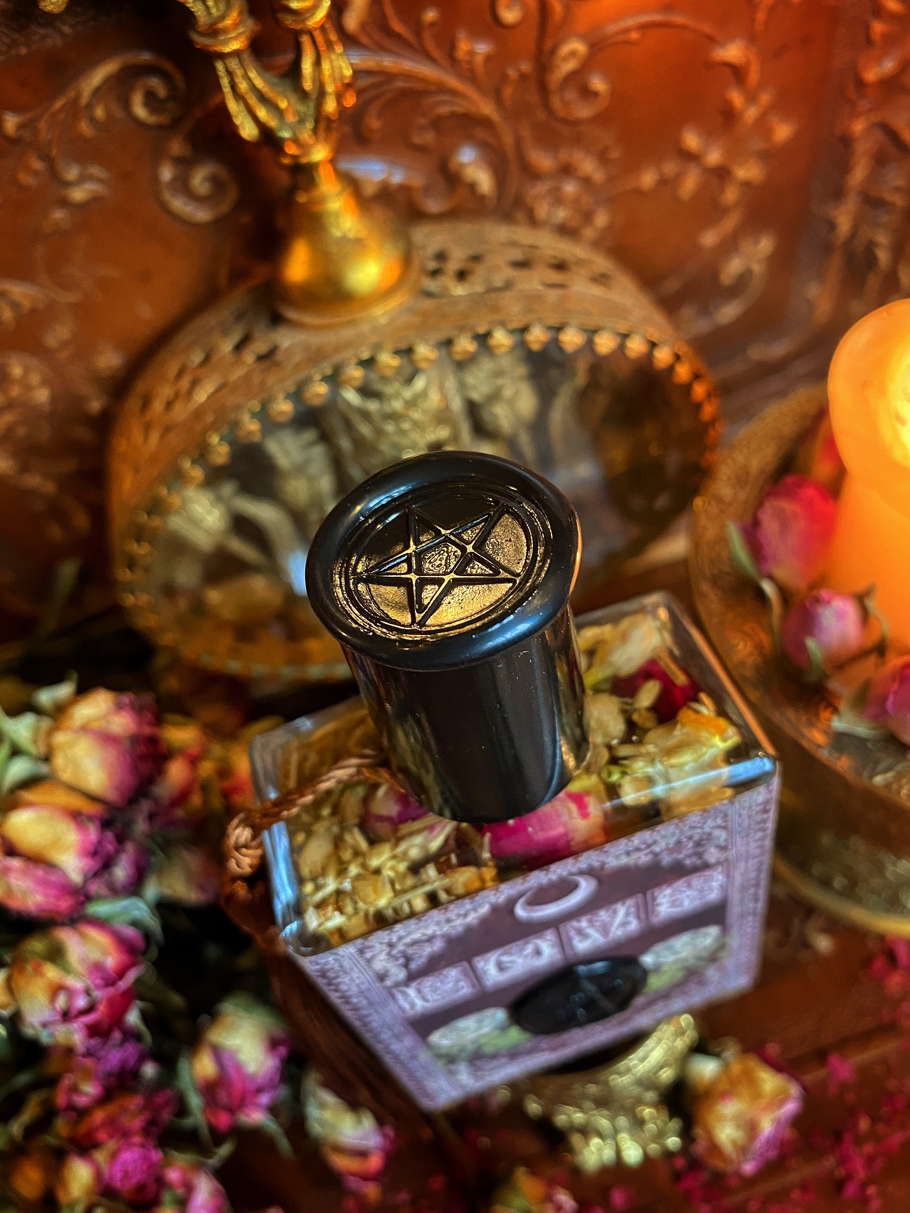Love Ritual Oil ~ Love Magick Spell Oil ~Imbued with Venusian Magick ~ Incantation on the bottle ~ Self-Love, Love Spell, 3oz Large Bottle