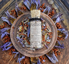 Journey Within /// A Sacred Meditation Incense for the Discovery of One's Path and Purpose /// 1oz Loose Incense Blend - Moon Goddess Magick Apothecary