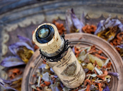 Journey Within /// A Sacred Meditation Incense for the Discovery of One's Path and Purpose /// 1oz Loose Incense Blend - Moon Goddess Magick Apothecary