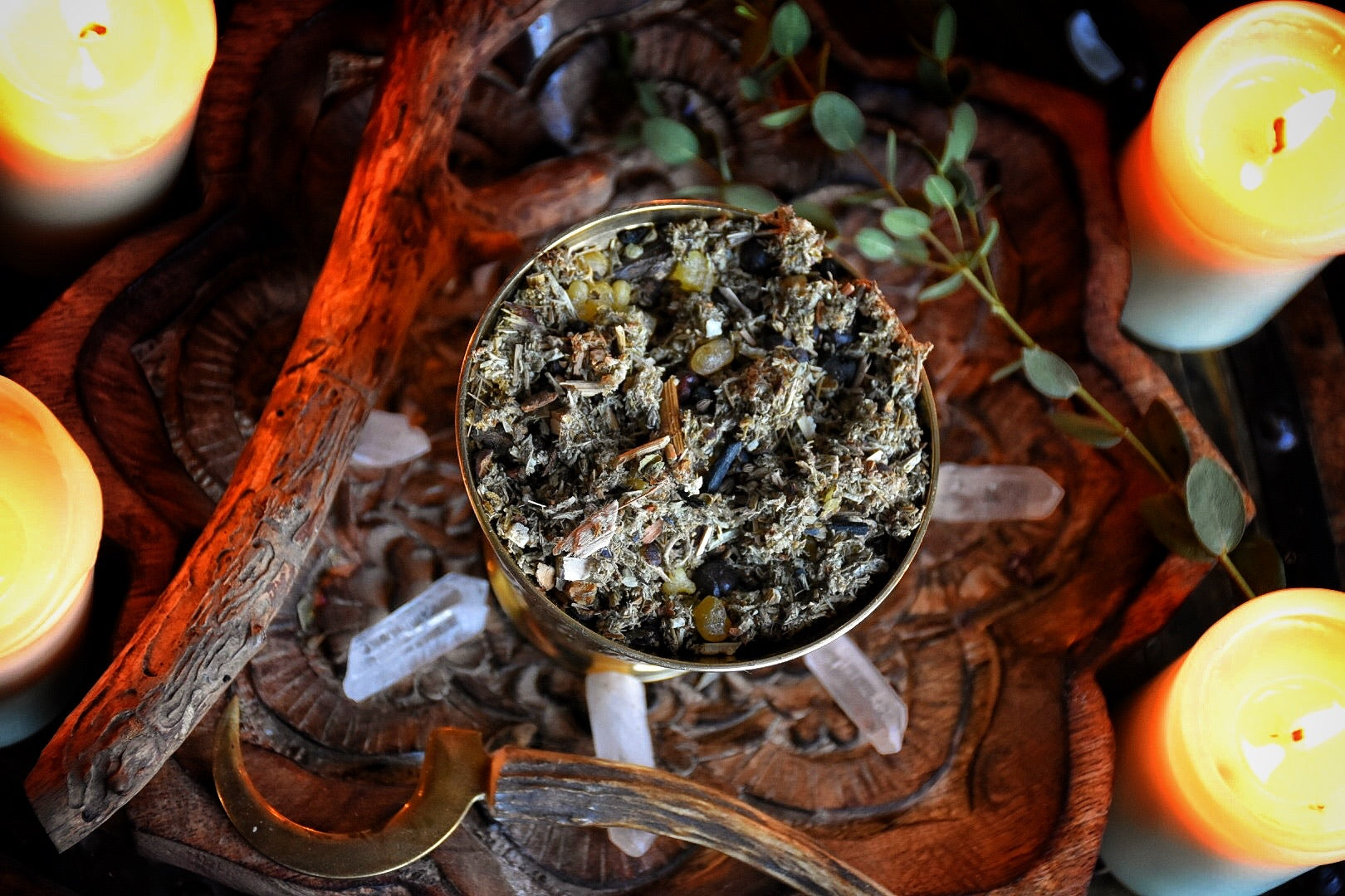 Realm of Spirit /// Loose Botanical Incense /// Spirit Invocation /// 1oz /// Pierce the Veil - Moon Goddess Magick Apothecary
