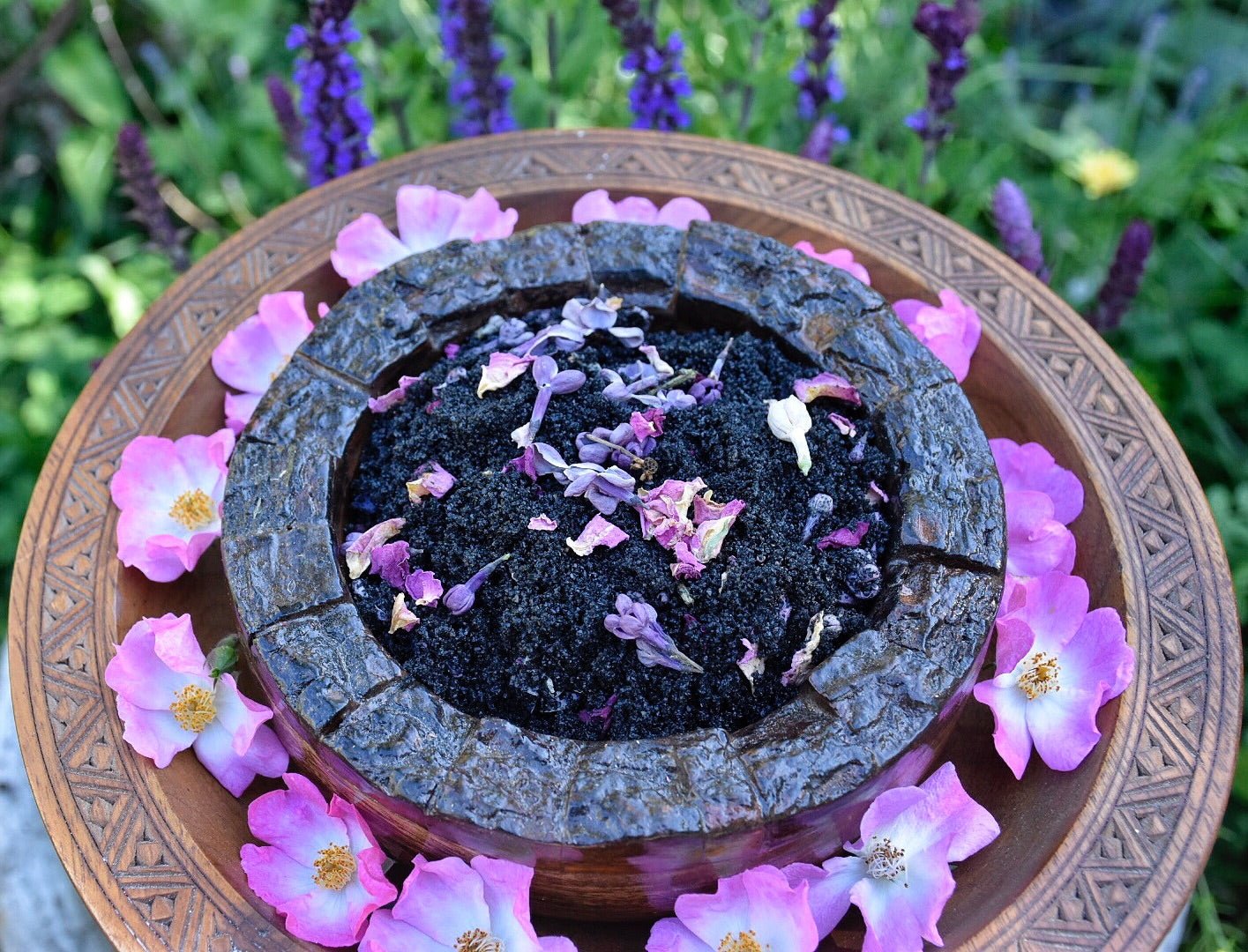 New Moon Ritual Bath Salts /// Ritual Aromatherapy for Release and Respite /// 4 Ritual Baths /// New Moon Magick - Moon Goddess Magick Apothecary
