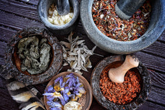 Journey Within /// A Sacred Meditation Incense for the Discovery of One's Path and Purpose /// 1oz Loose Incense Blend - Moon Goddess Magick Apothecary