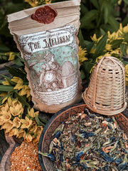 Mellisae Herbal Tea ~ Offerings for the Melissae Bee Priestesses. Truth Revealing Tea ~ 4oz