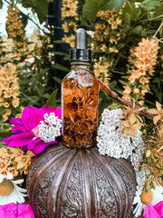 Crown of Flowers Hair and Body Oil ~ Nourishing and Protective ~ Beautifying and Enchanting ~ 2oz Dropper ~ Summer Hair and Body Oil