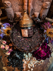 Inanna Incense ~ Temple of Inanna ~ Inanna Offering ~ Venus Offering ~ Underworld Offering~ Ornate Jar 1.4oz of Loose Incense