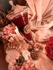 The Rose Chalice ~ Moon Time Ritual Chalice ~ Red Tent Ritual ~ Rose Rituals ~ Venus Offerings ~ Rose Priestess Chalice