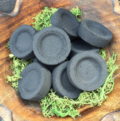 10 Charcoal Tablets for your Loose Incense~ 1 roll ~ self igniting ~ Moon Goddess Magick - Moon Goddess Magick Apothecary 