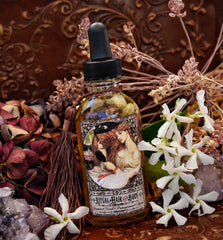 Ritual Hair and Body Oil~ Jasmine and Neroli~ Ancient Beauty Secrets~ Daily Beauty Ritual~ Huge 2oz Bottle with Dropper~ Beauty Oil - Moon Goddess Magick Apothecary 