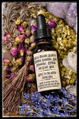Menstrual Balance~ Regulate your Cycle~ Align with your True Cycle~ Organic Essential Oils and Carrier~ Moon Cycle~ One oz bottle with dropper - Moon Goddess Magick Apothecary 