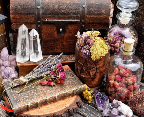 Custom Magical Intent Oil or Incense /// Witchcrafted for your Desired Intent - Moon Goddess Magick Apothecary 