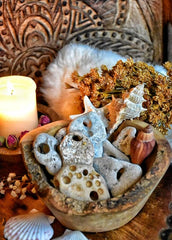 Hag Stone~ Rare Faerie Stone ~ An Ancient Protection Stone ~ Beltane and Samhain Magick ~ Sea Witch ~ Water Element - Moon Goddess Magick Apothecary 