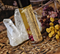 Witch ~ Perfume Oil - Mysterious - Empowering- Alluring- 1/3oz roll on  - - Moon Goddess Magick Apothecary 