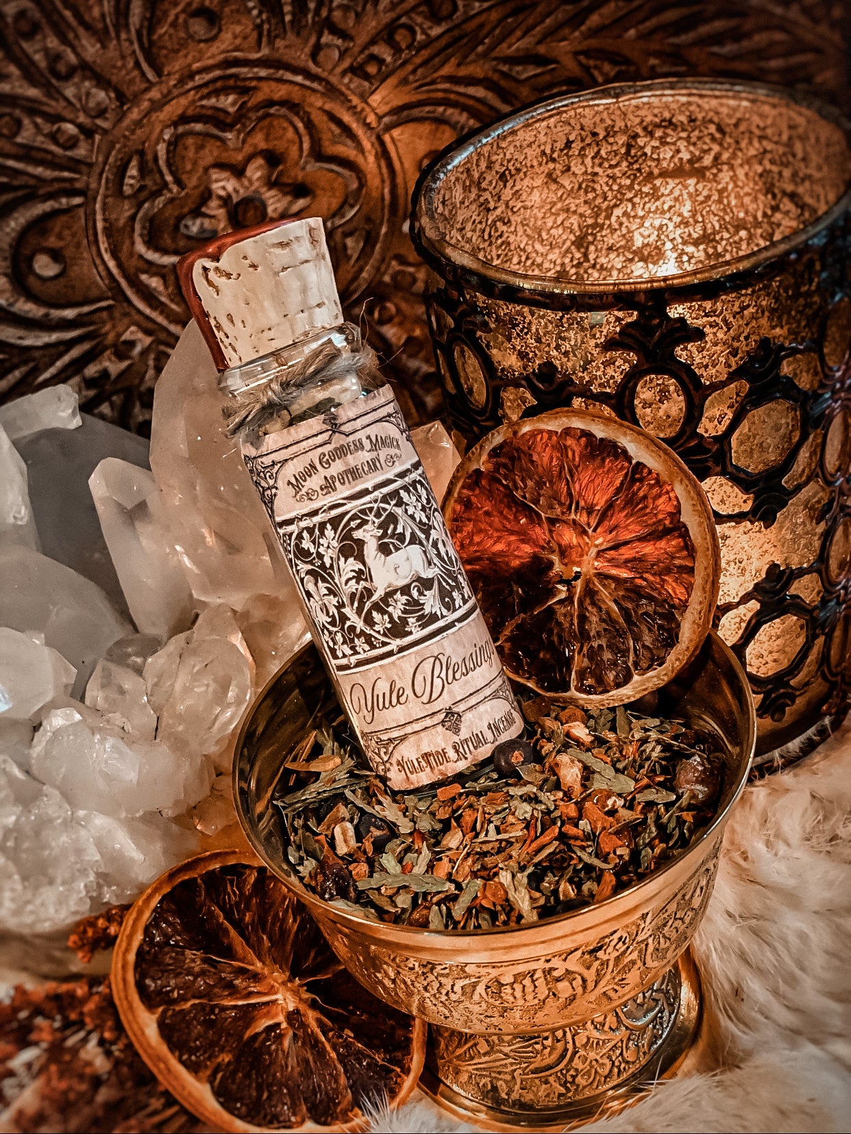 Yule Incense /// YuleTide Blessings /// 1.5oz of Loose Incense