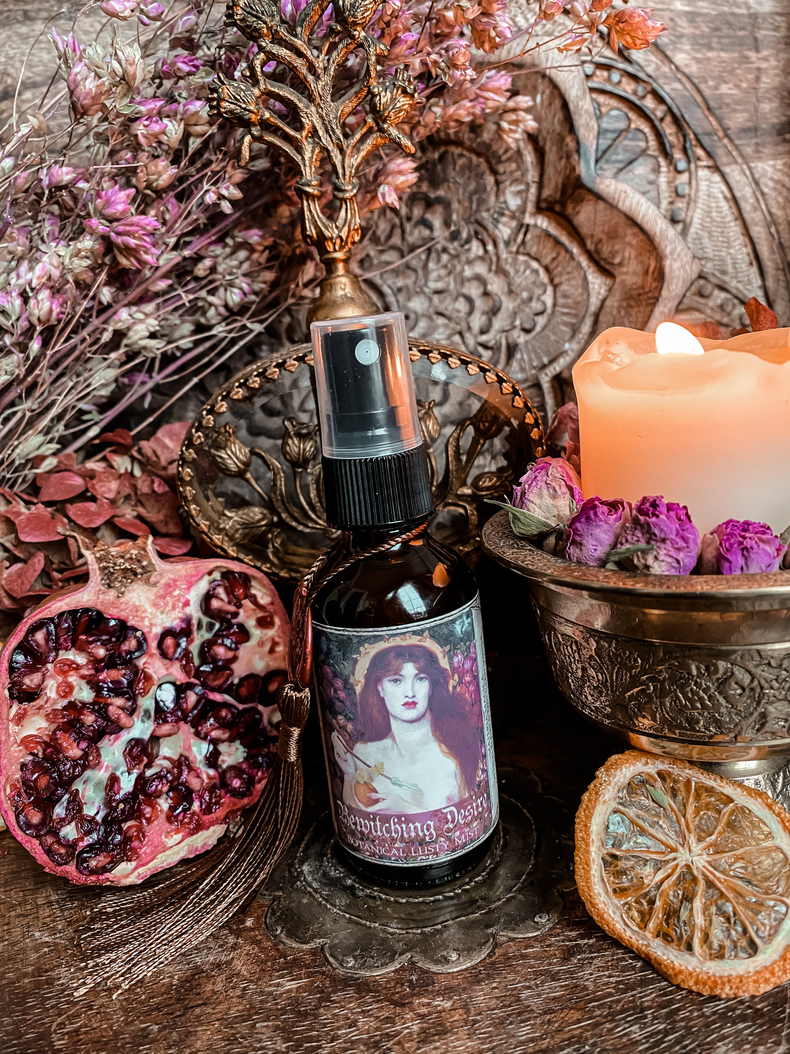 Bewitching Desire /// Room, Linen and Body Spray for Enticing the Art of Love.