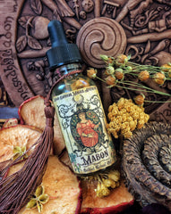 Mabon oil ~ Ritual oil ~ Autumn Equinox Oil ~ Autumn Rituals ~ Autumn Magick~ Witchcraft ~ Pagan ~ Magick ~ Large 1oz bottle with dropper - Moon Goddess Magick Apothecary 