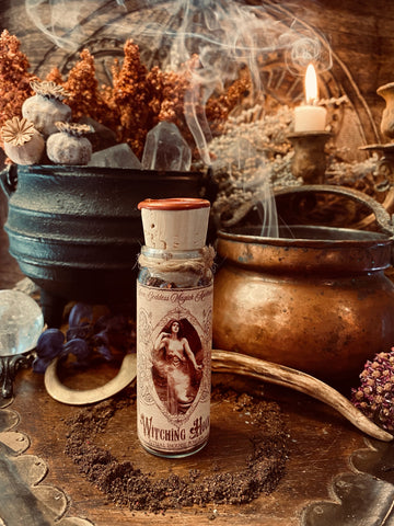 Witching Hour Incense  ~ Invocation Incense ~ 1oz of Witchcrafted Incense~ Rare Incense, Limited Offering
