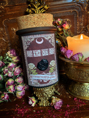 Love Candle~ Incantation on the Back ~ Love Ritual Candle ~ Love Spell Candle  /// 6oz /// 30 hour burn