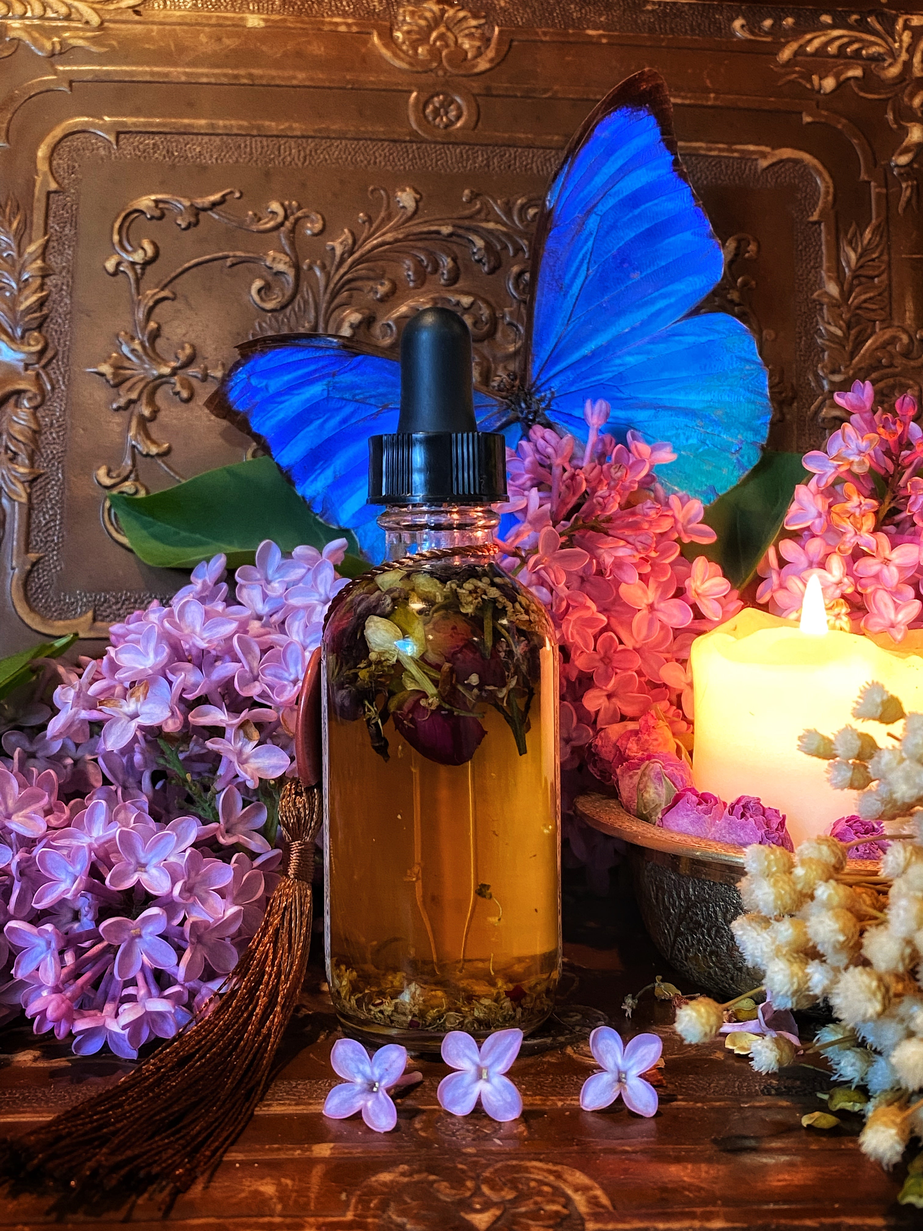 The Faerie Woman ~ Enchanted Hair and Body Oil ~ 2oz ~ Faerie Enchantment ~ Fae Magick