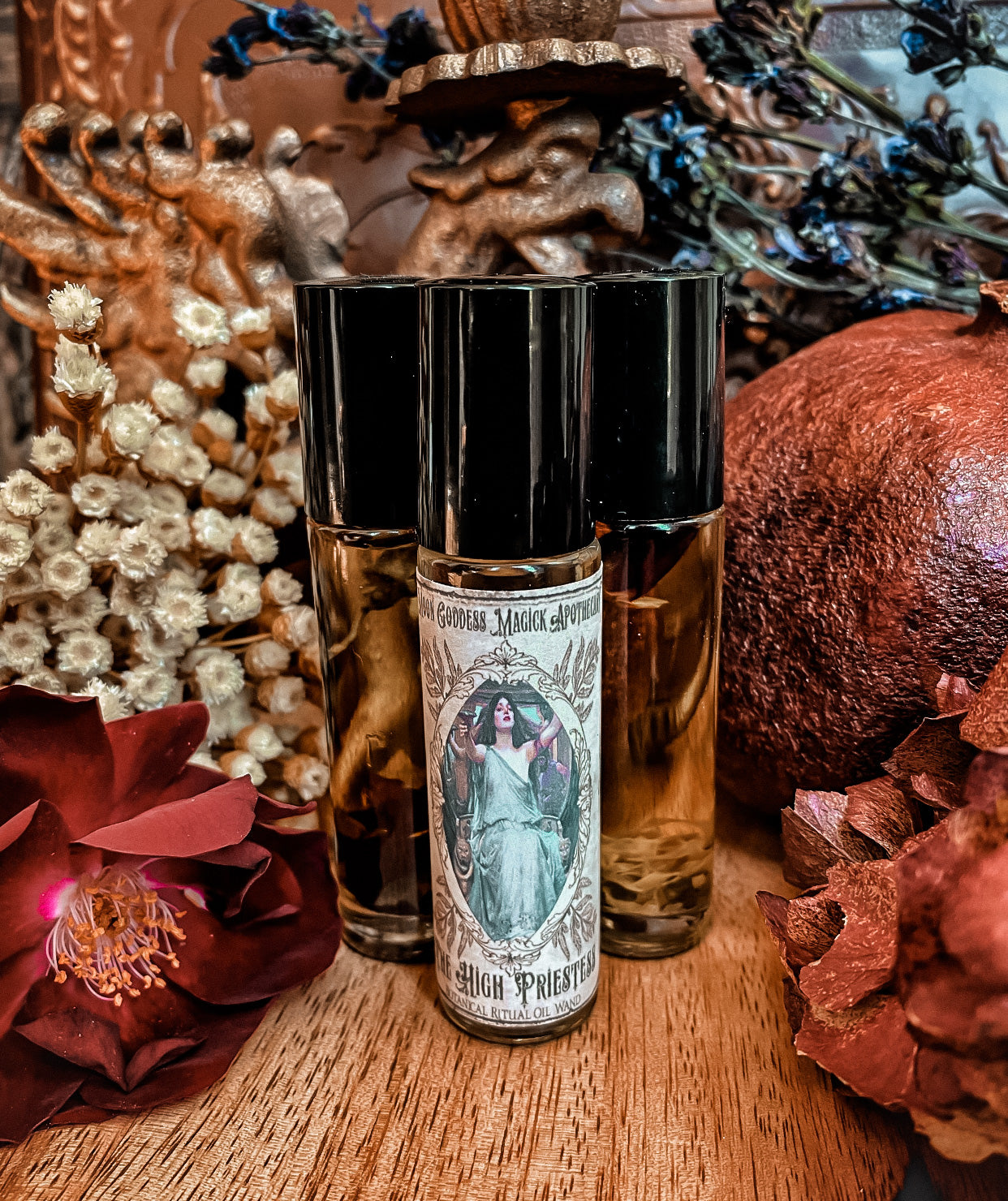 High Priestess Perfume Oil ~ All Natural Essential Oil Perfume ~Empowerment Oil ~ High Priestess ~ Inner Strength~