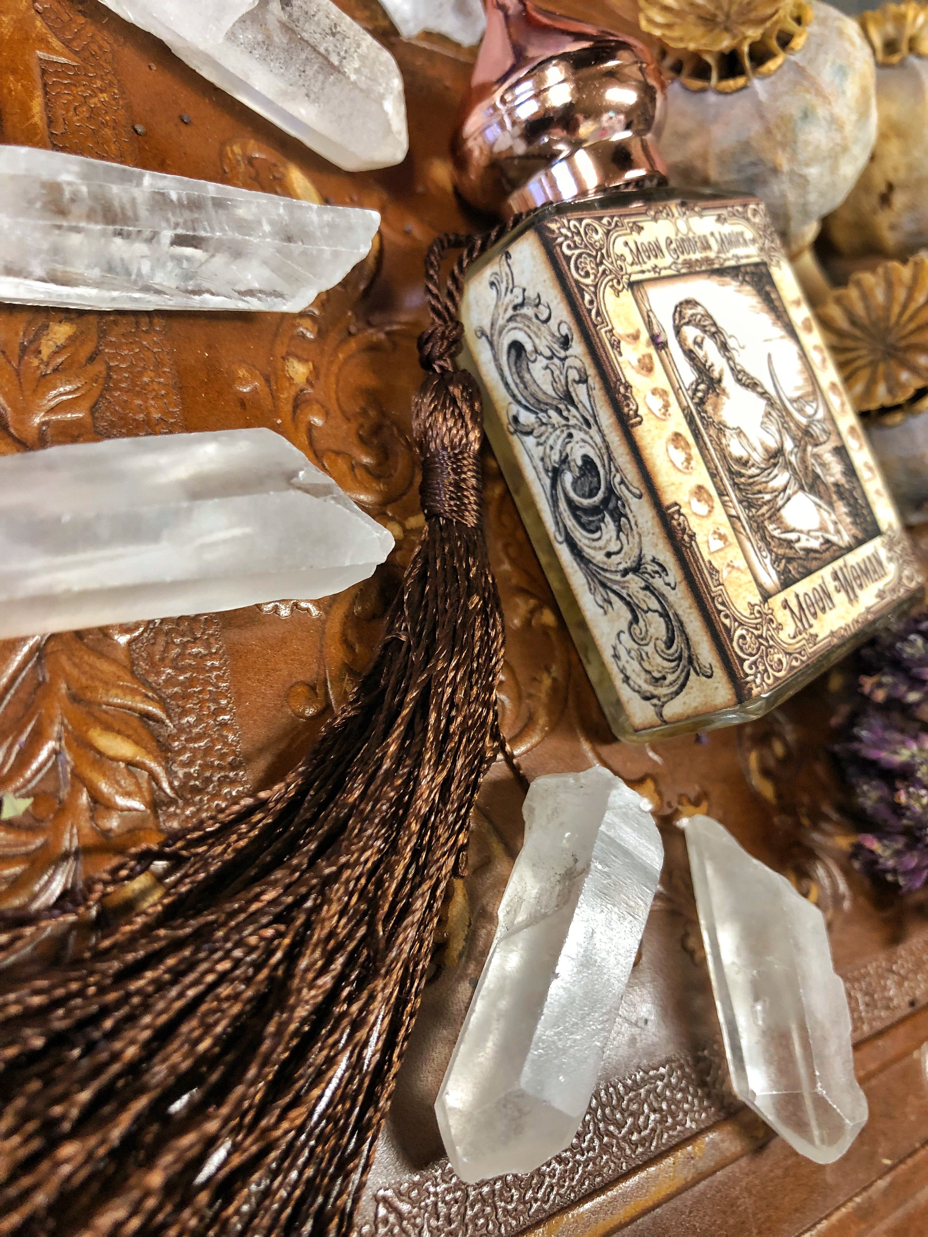 Moon Woman ~ Signature Perfume to Moon Goddess Magick Apothecary~ Perfume for the Mysterious Witch Woman ~ Moon Magick ~ - Moon Goddess Magick Apothecary 