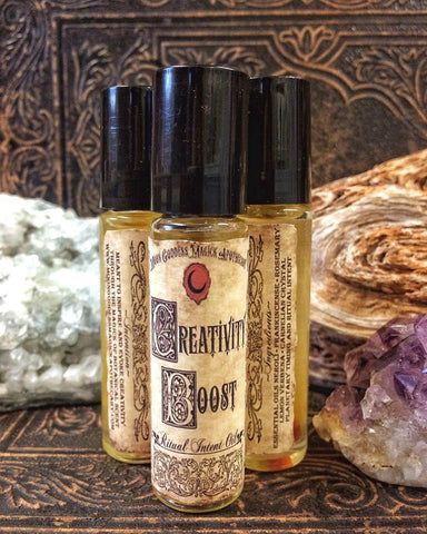 Creativity Oil~ Artistic Holistic Blend ~ Invoke your Divine Creativity~ Great Oil for any type of Artist~ - Moon Goddess Magick Apothecary 