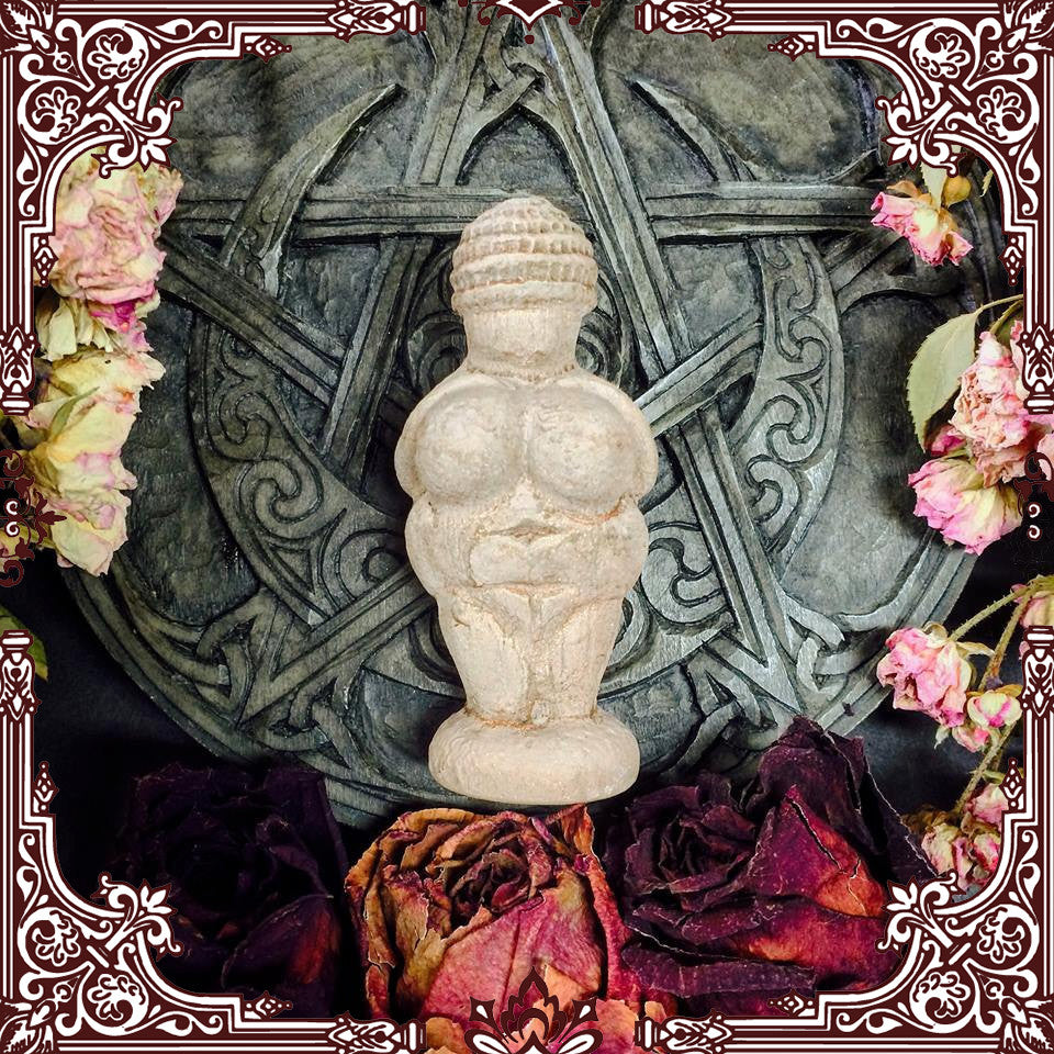 Venus of Willendorf~ Goddess Statue ~ Woman of Willendorf ~ Altar Statue - Moon Goddess Magick Apothecary 