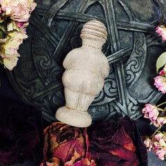Venus of Willendorf~ Goddess Statue ~ Woman of Willendorf ~ Altar Statue - Moon Goddess Magick Apothecary 